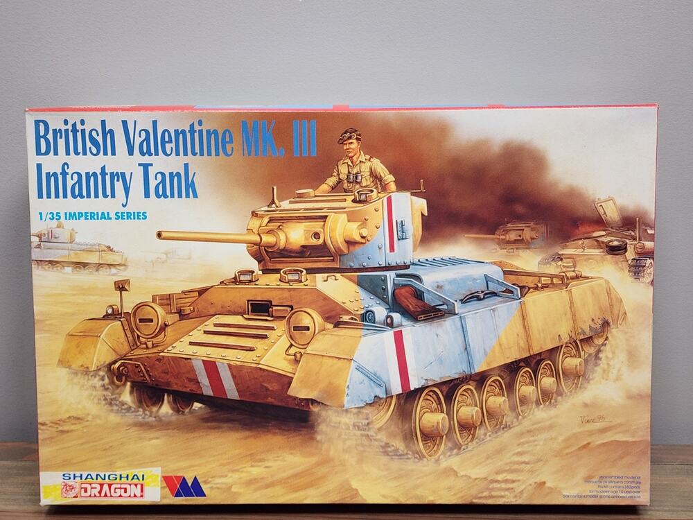 DRAGON #9024 BRITISH VALENTINE MK.III INFANTRY TANK NEW